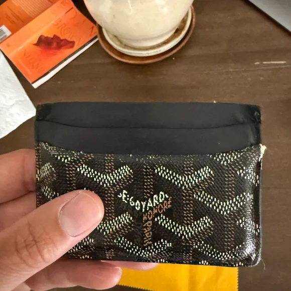 Goyard Black and Gray Card Holder - Picture 6 of 6
